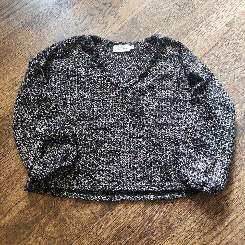 Line + Dot MP chunky knit sweater